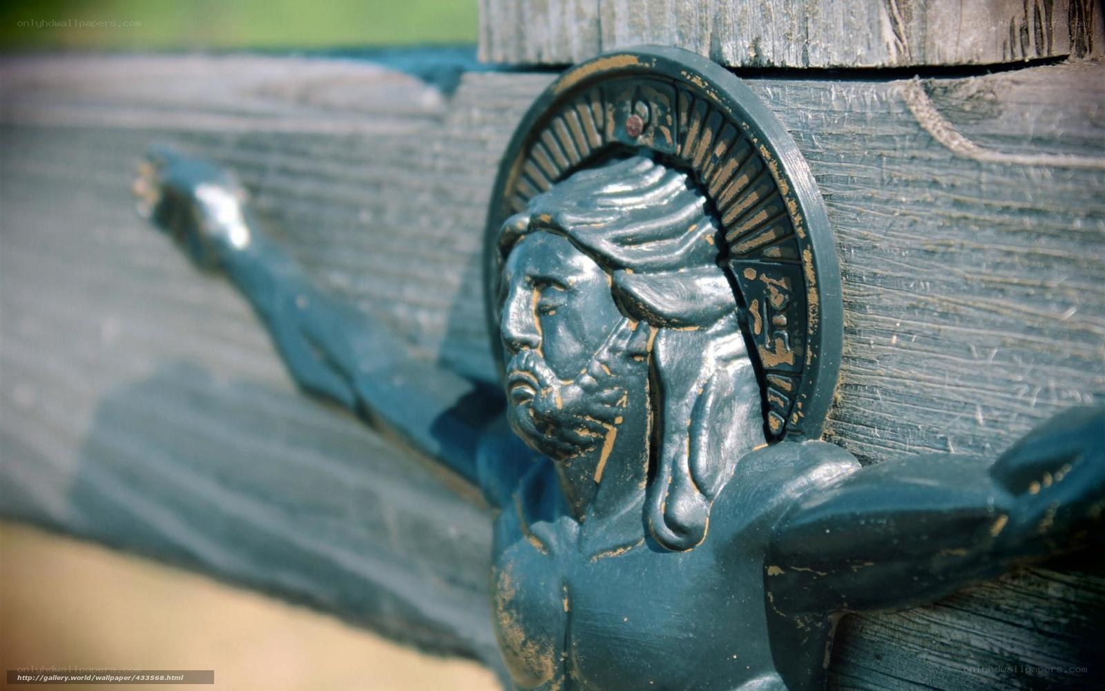 Crucifixion sculpture detail