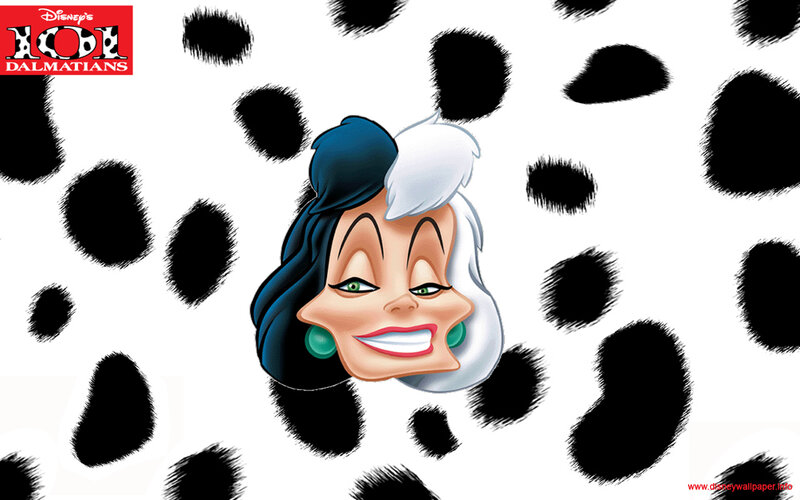 Cruella De Vil Head