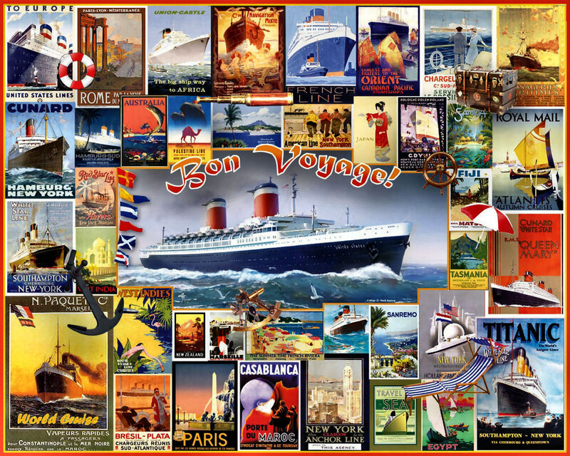 Cruise Ship Collage