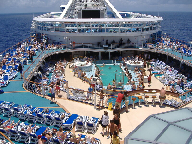 Cruise Ship Deck — Blue, Relaxed