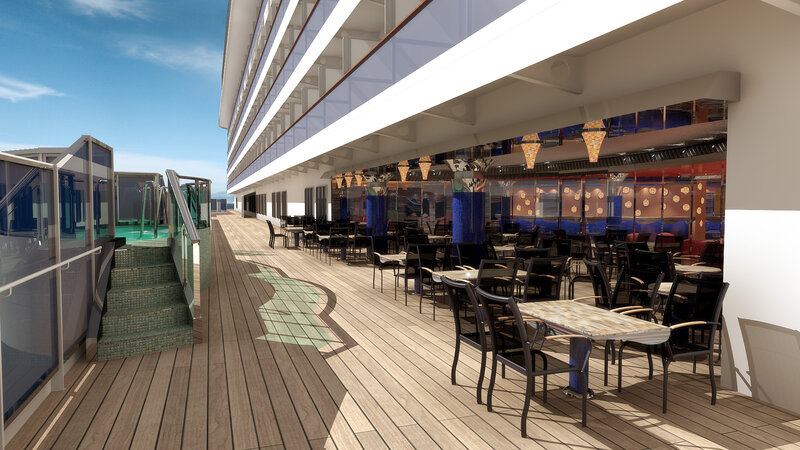 Cruise Ship Deck — Brown