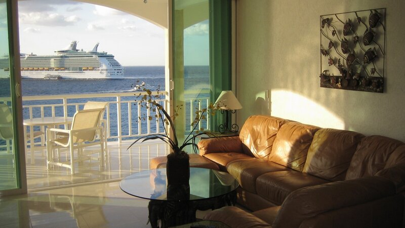 Cruise Ship from Balcony