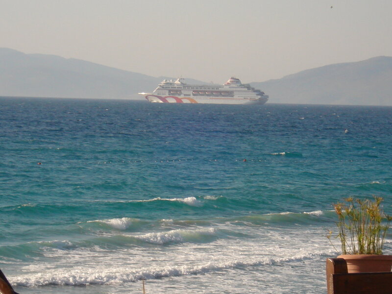 Cruise Ship in Sea