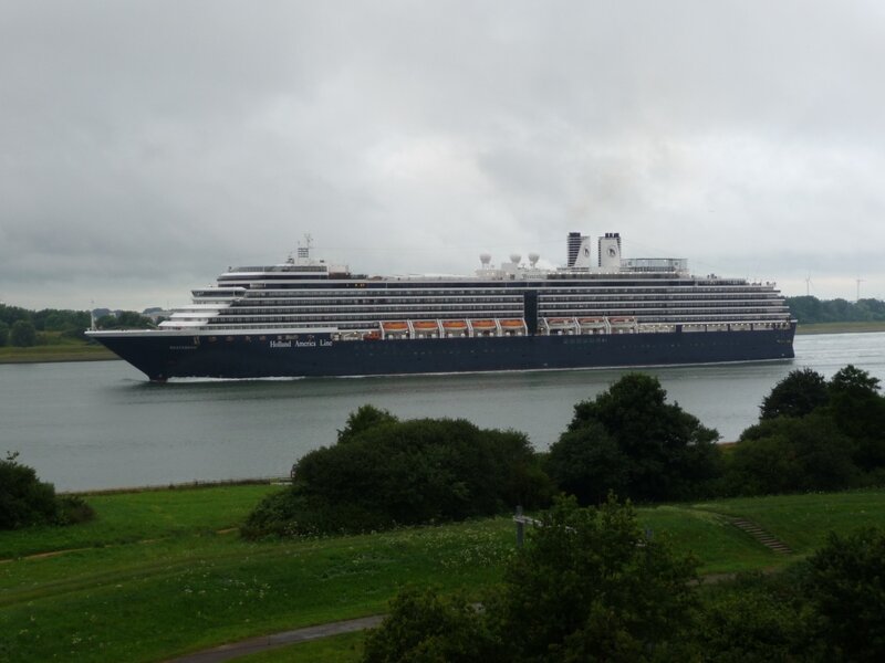 Cruise Ship on River