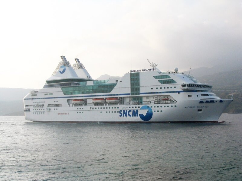 Cruise Ship on Water — White, Calm, Morning