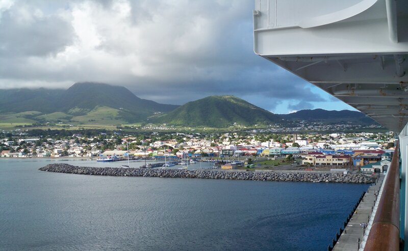 Cruise Ship View of Harbor