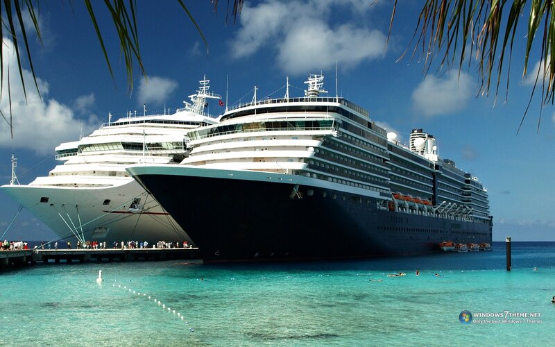 Cruise Ships at Dock