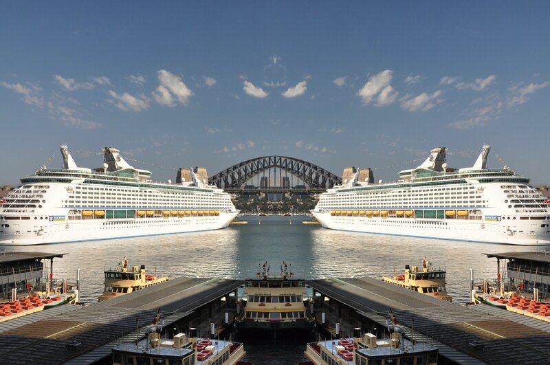 Cruise Ships at Harbor