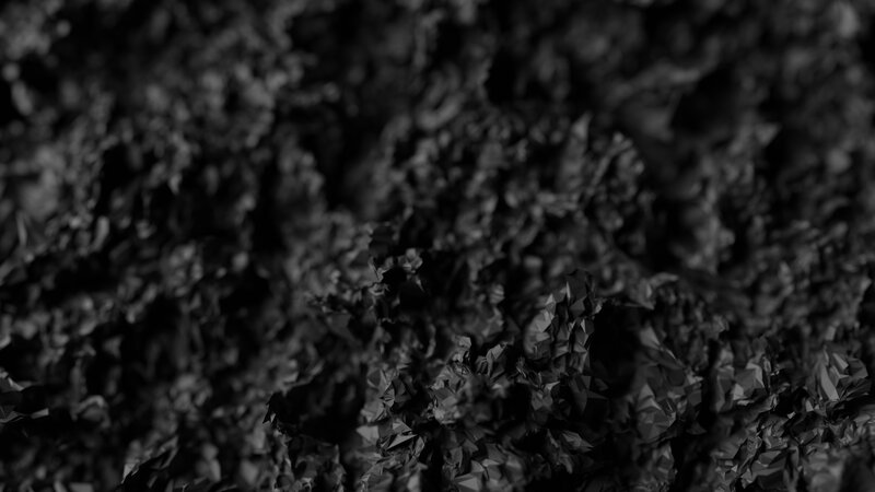 Crumpled Black Paper — Dark