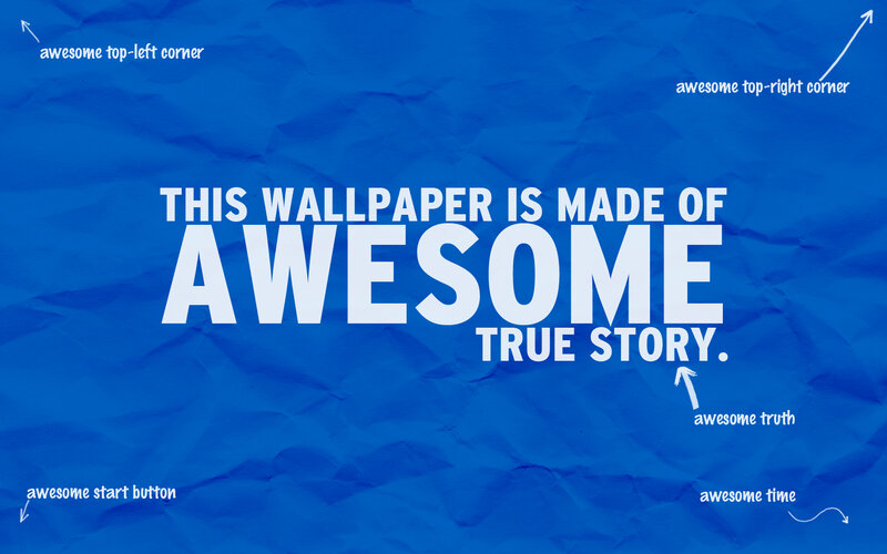 Crumpled Blue Paper