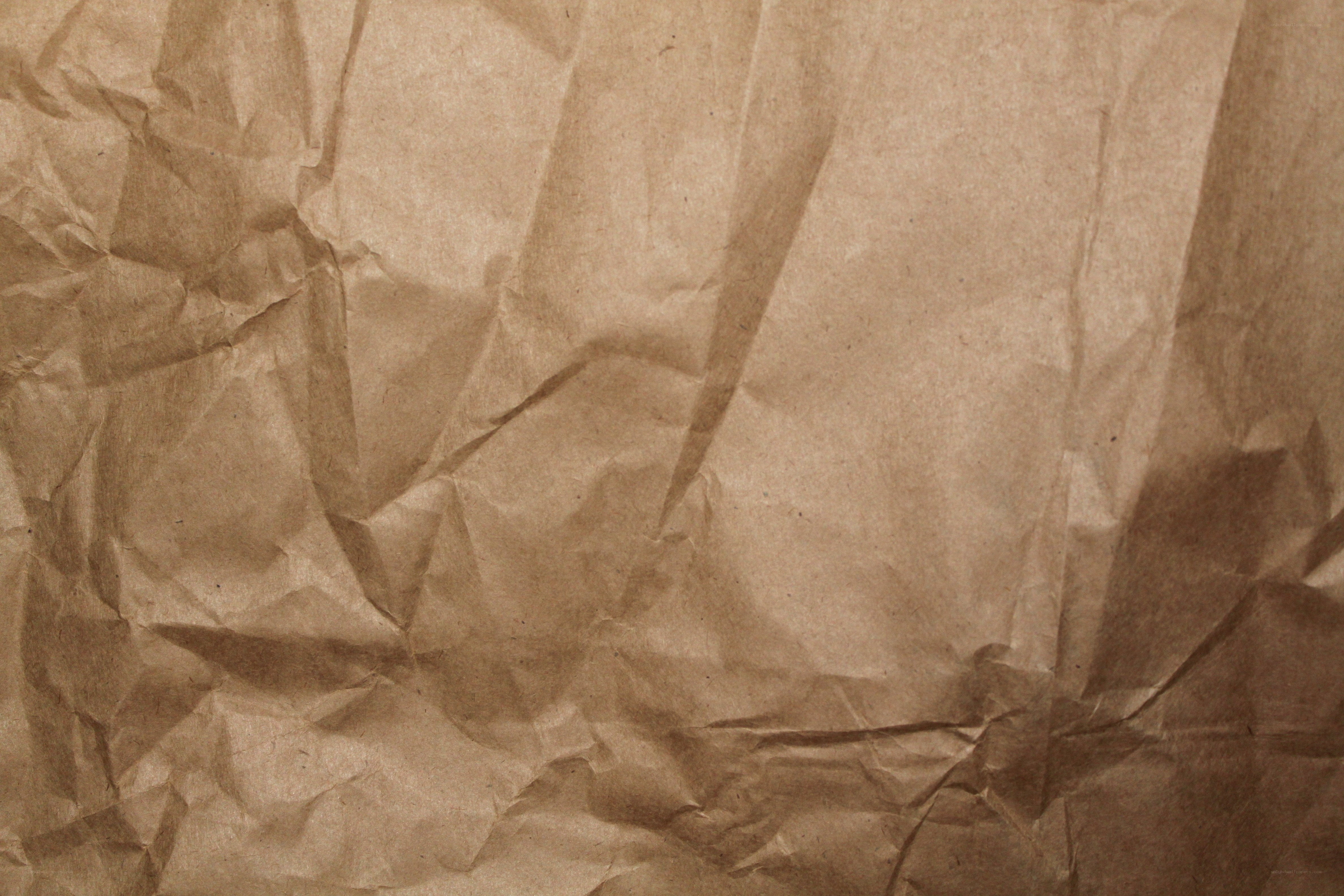 crumpled brown paper texture