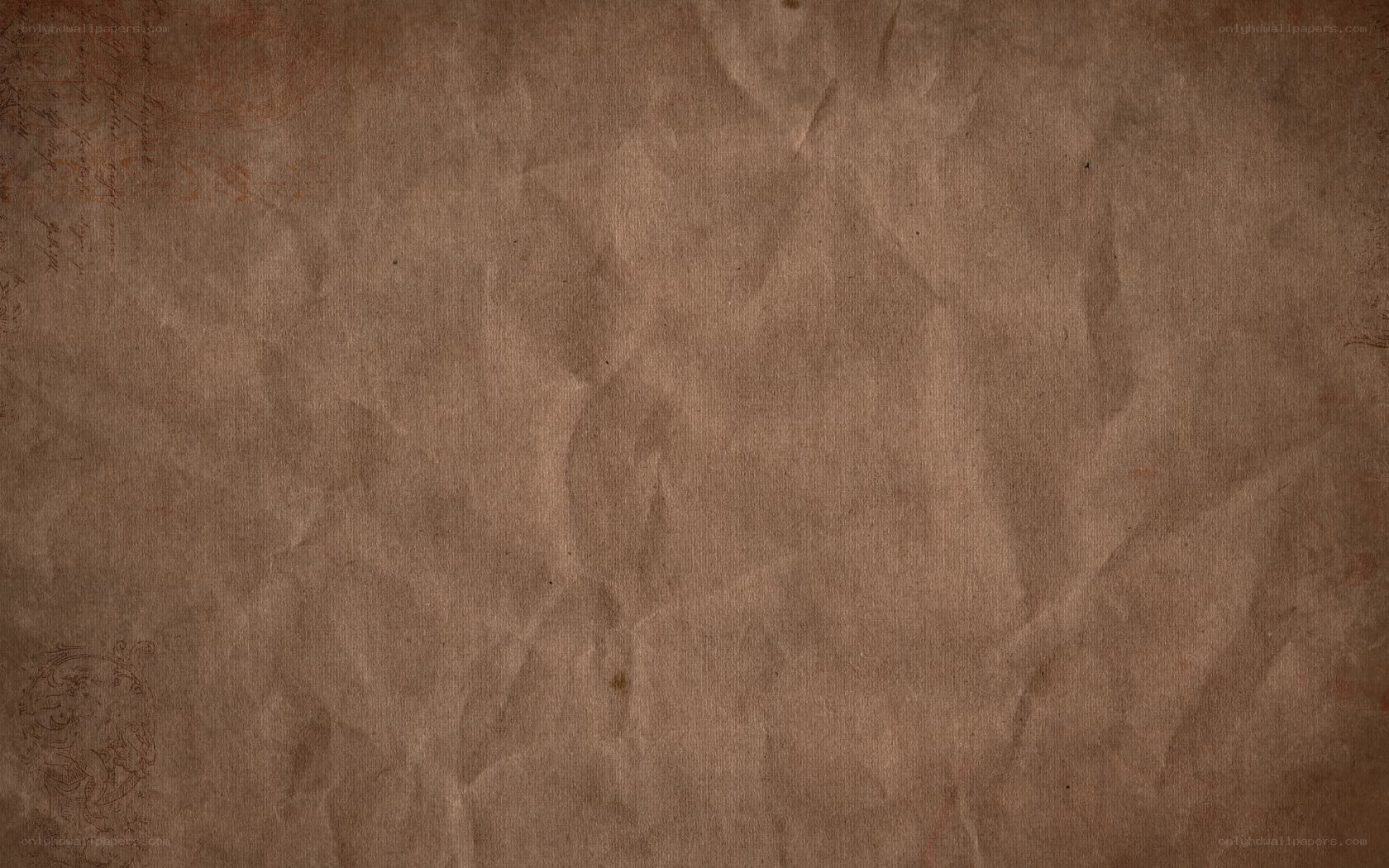 crumpled brown paper texture