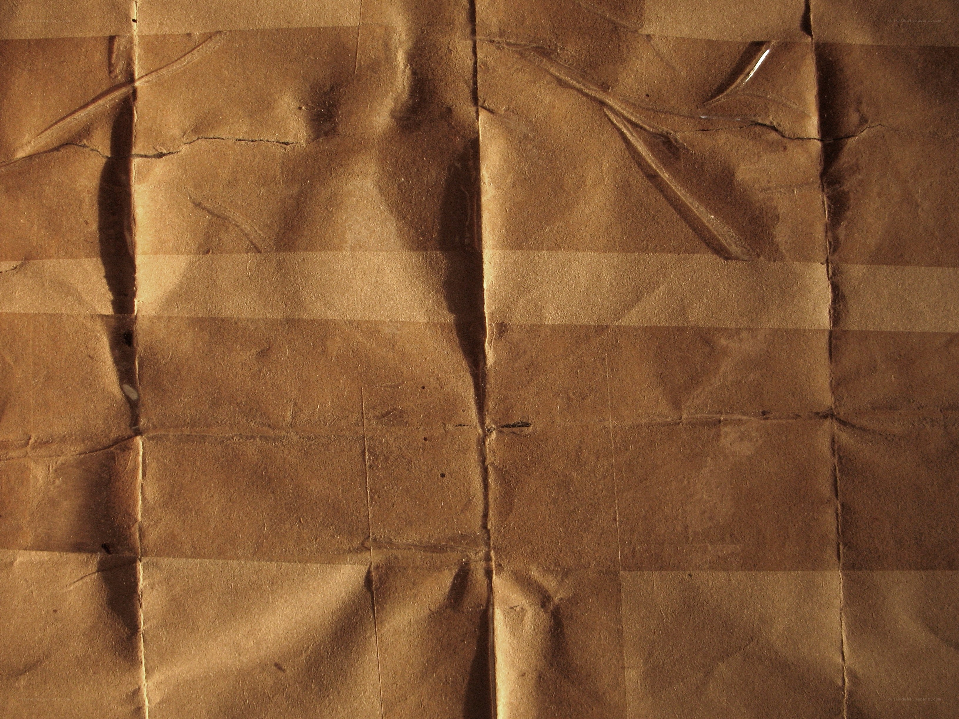 crumpled brown paper texture