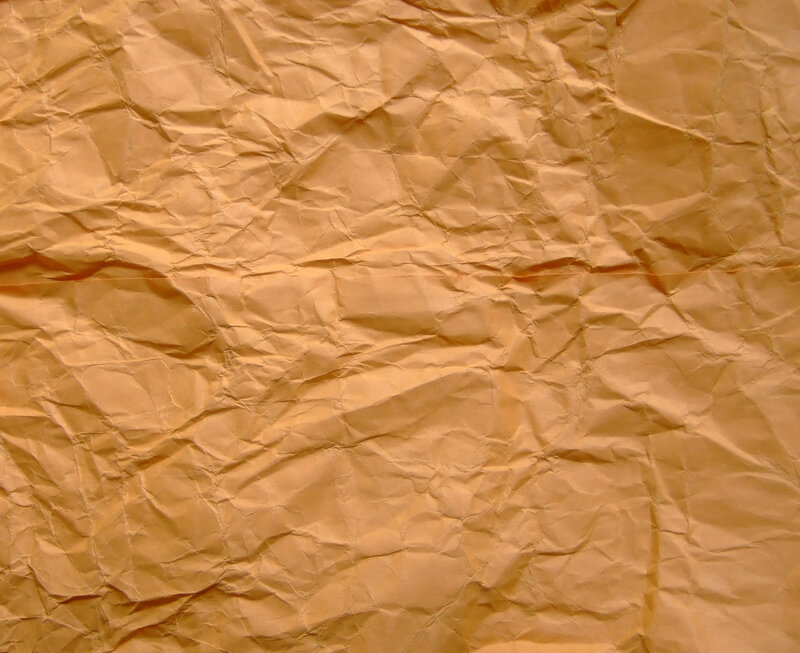 crumpled brown paper texture