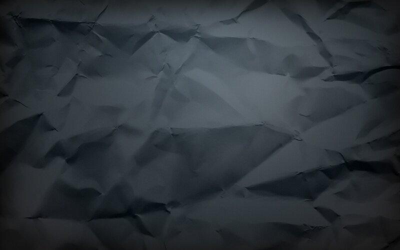 Crumpled Dark Paper — Gray