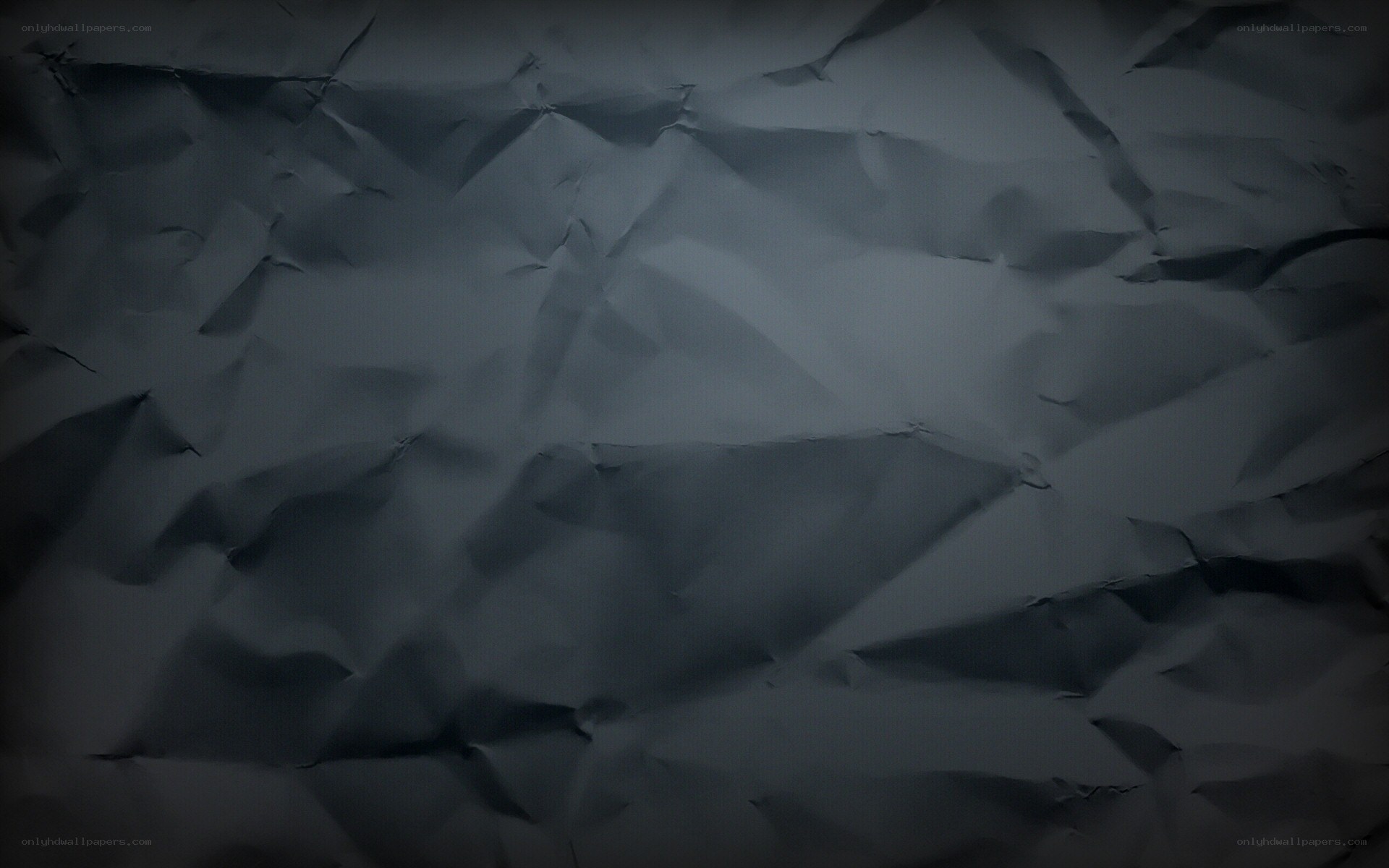 crumpled dark paper texture