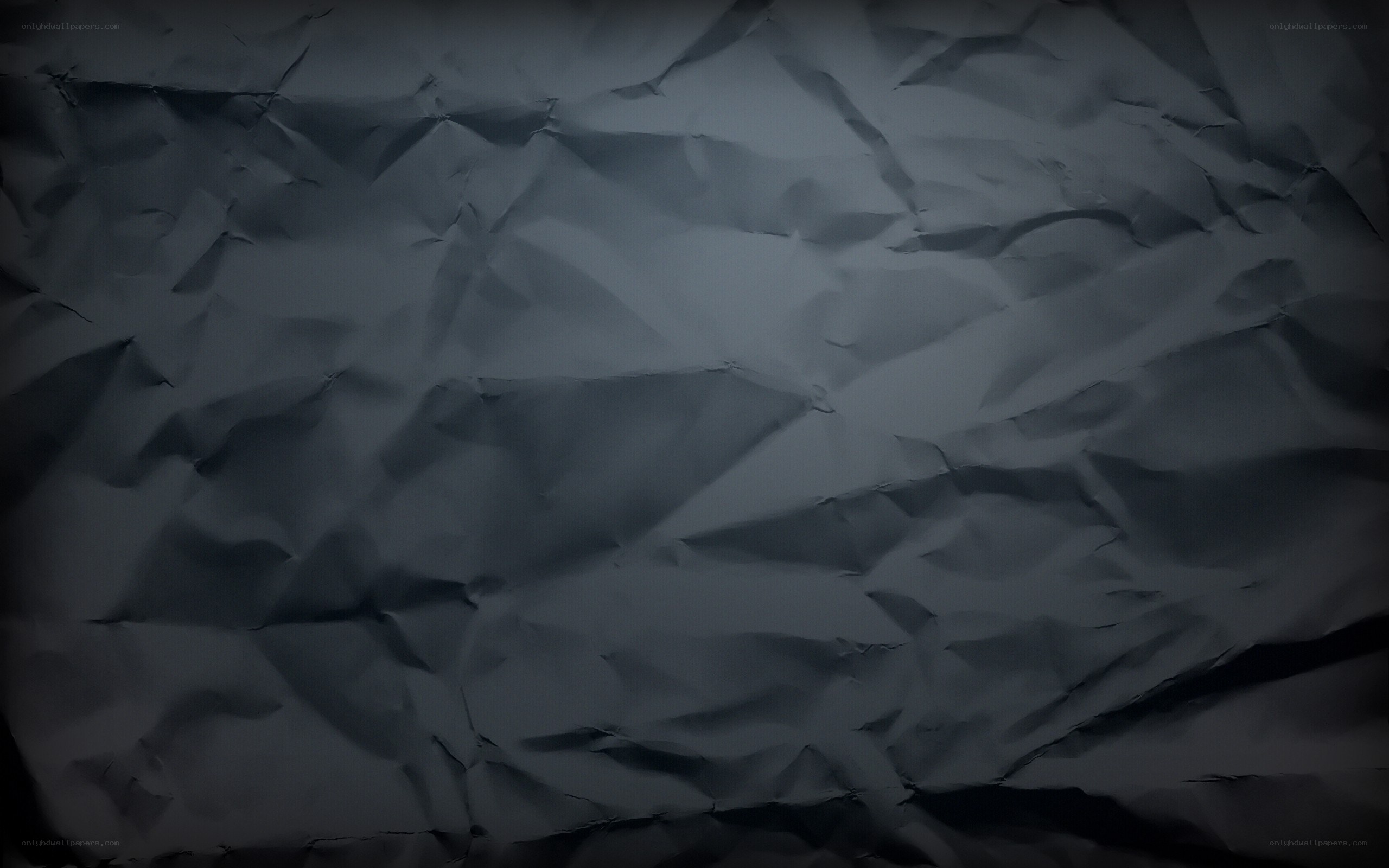 crumpled dark paper texture