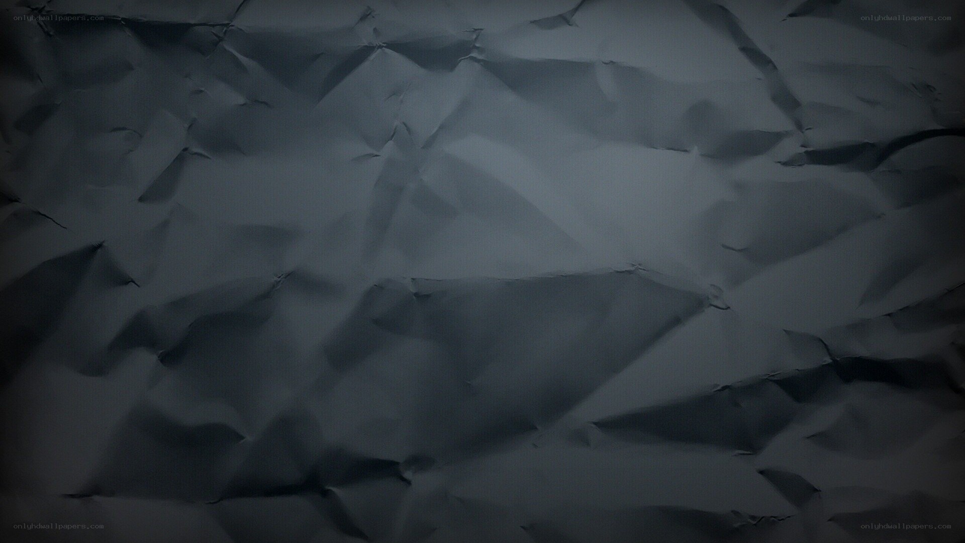 crumpled dark paper texture