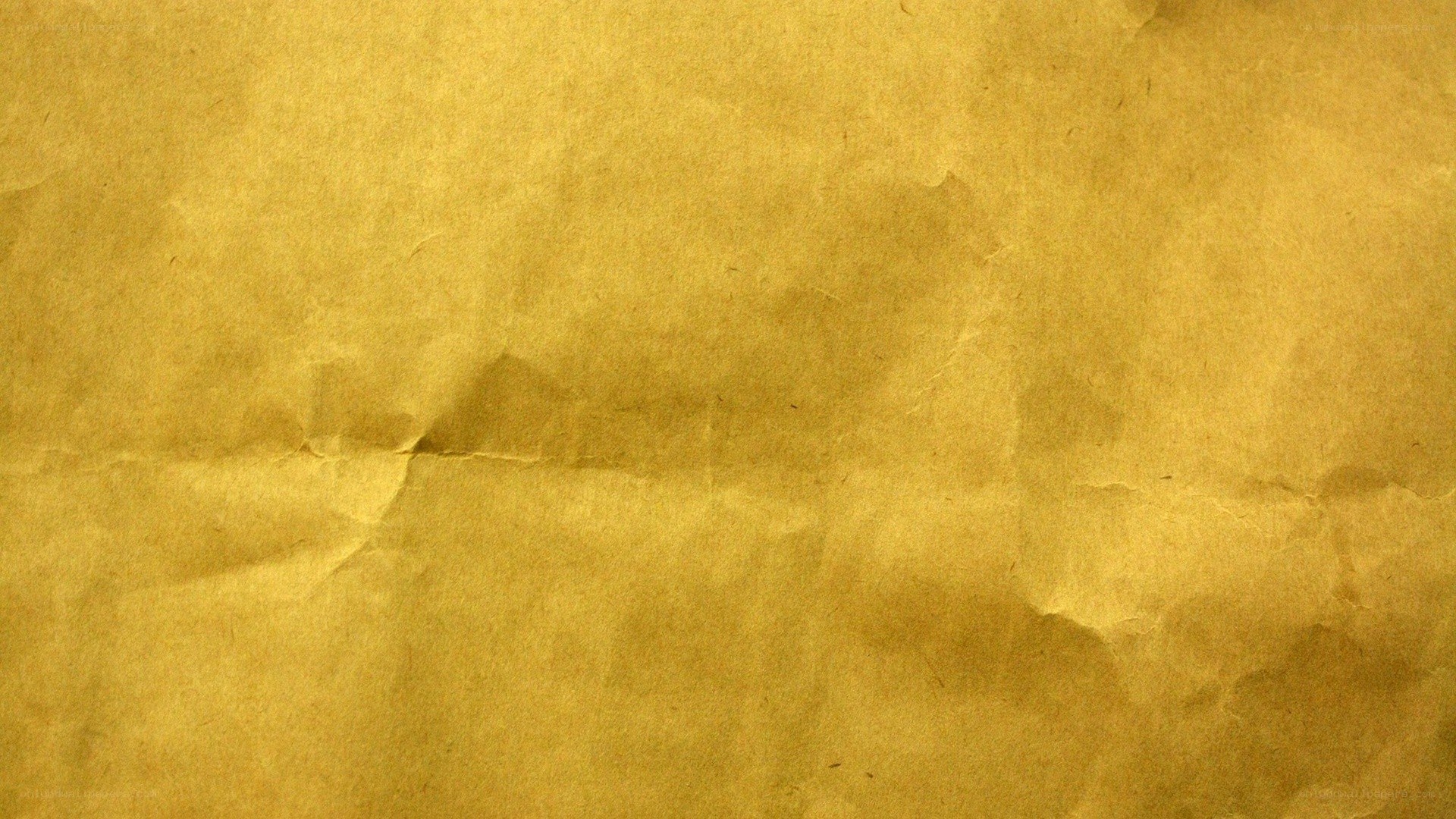 crumpled golden paper texture