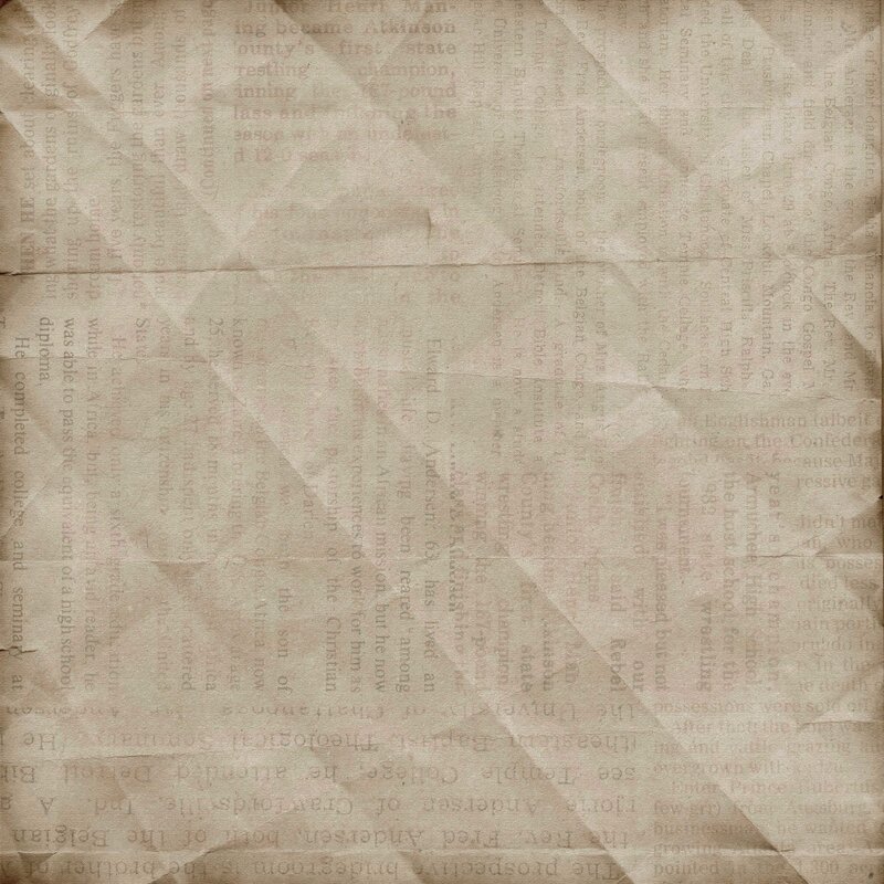 crumpled newspaper background