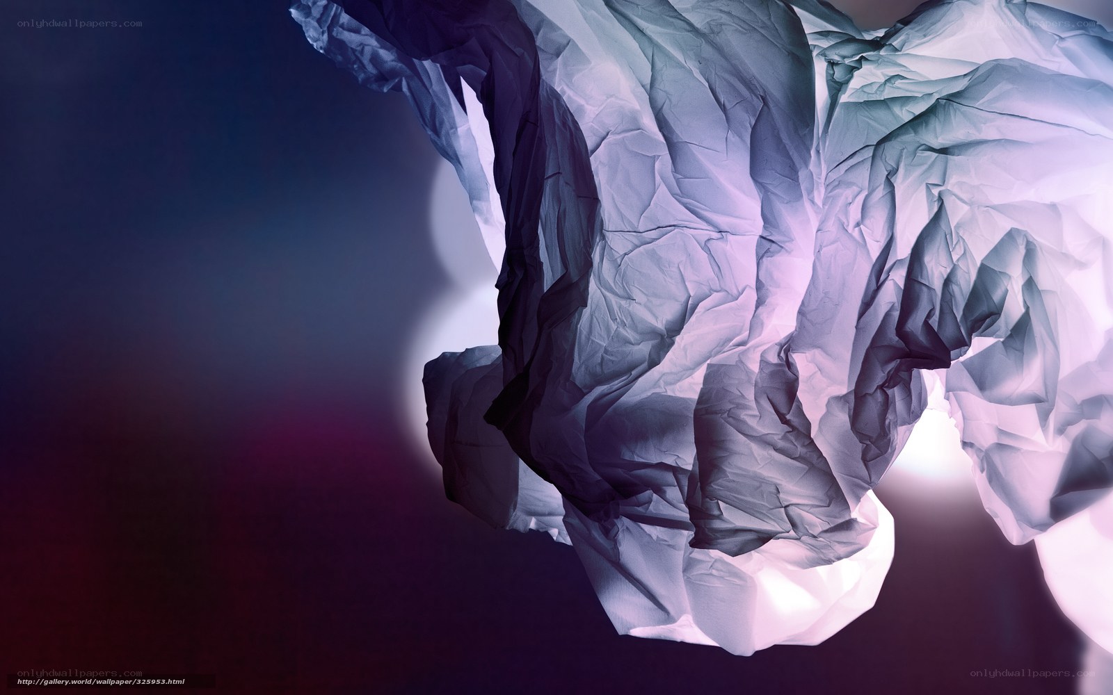 crumpled paper abstract