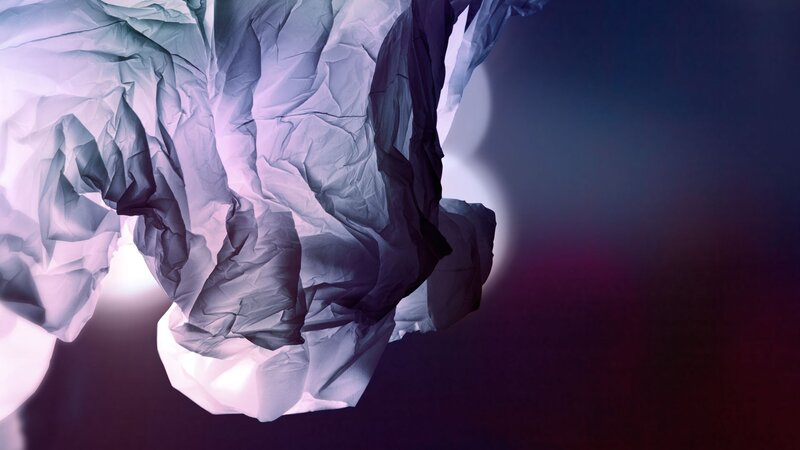 crumpled paper abstract