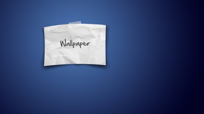 Crumpled Paper Note — Blue, Neutral