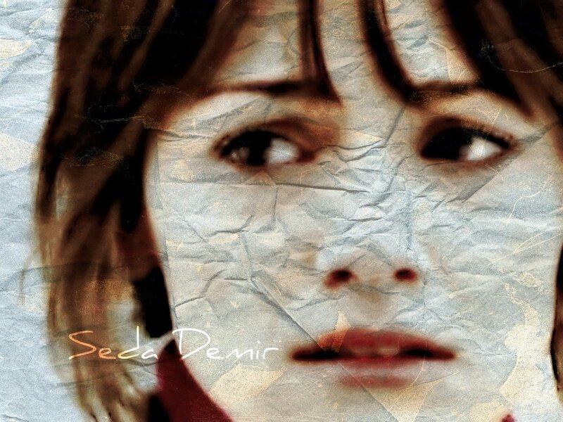 crumpled paper portrait