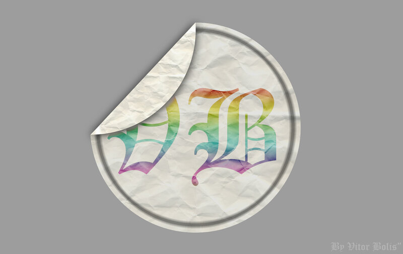 Crumpled Paper Sticker