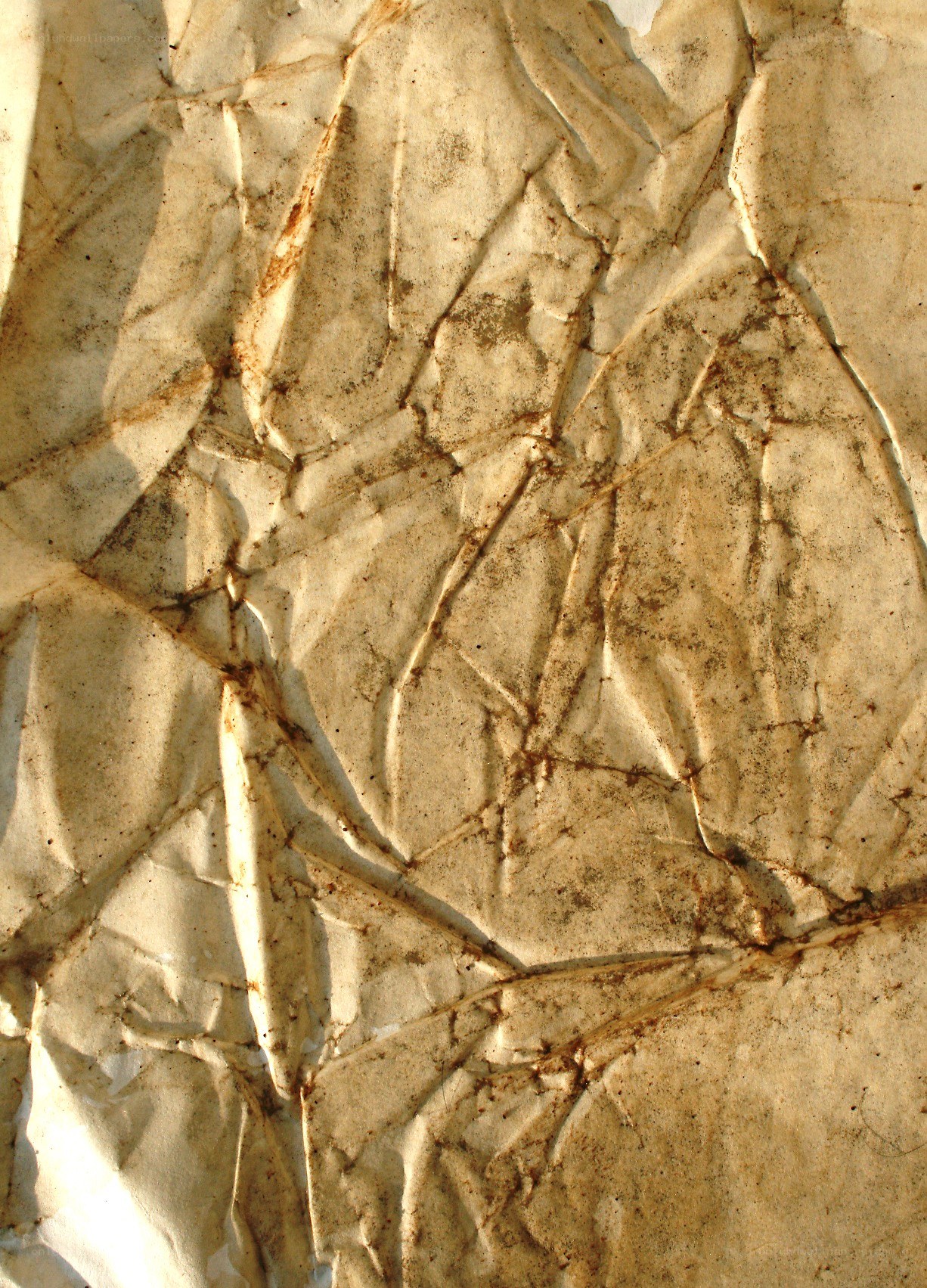 crumpled paper texture