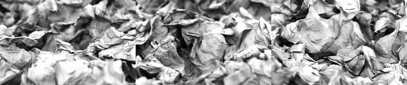 Crumpled Paper Texture — Gray, Neutral, Photograph