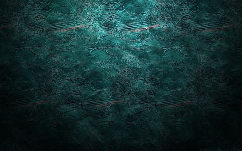Crumpled Paper Texture — Teal, Dark