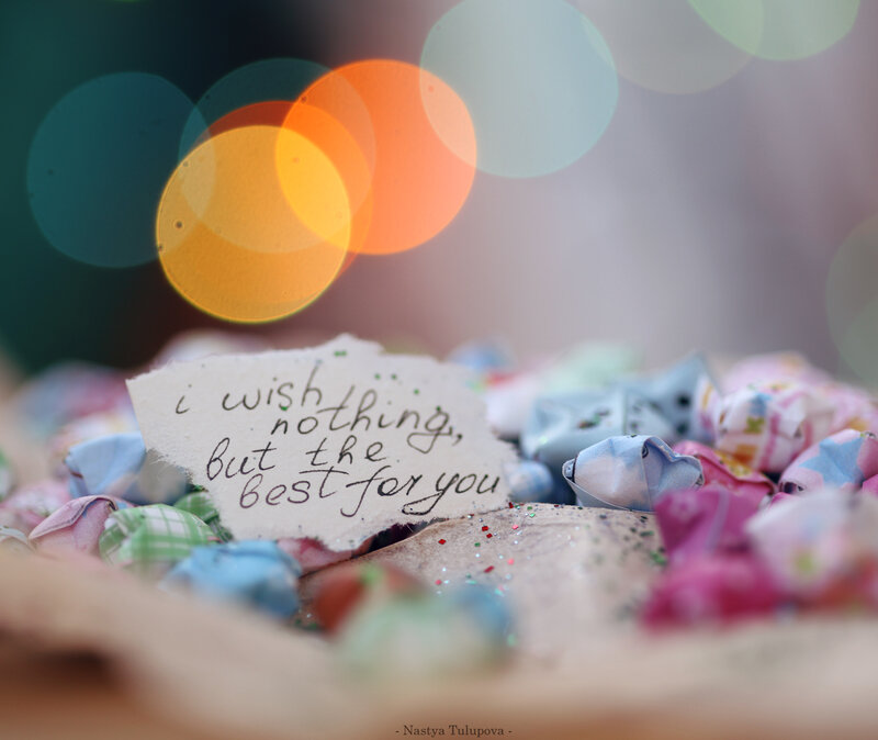 Crumpled Paper Wishes