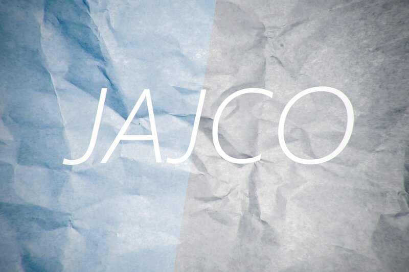 Crumpled Paper with Text — Blue