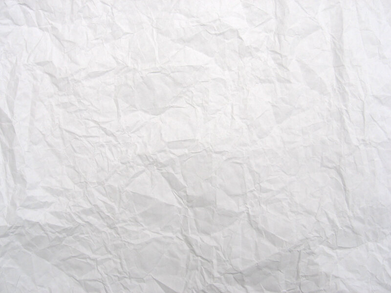 crumpled white paper texture