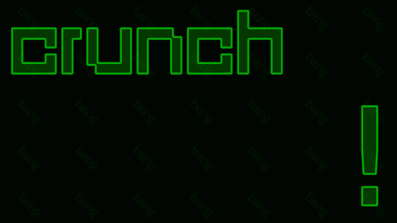 Crunch game title screen