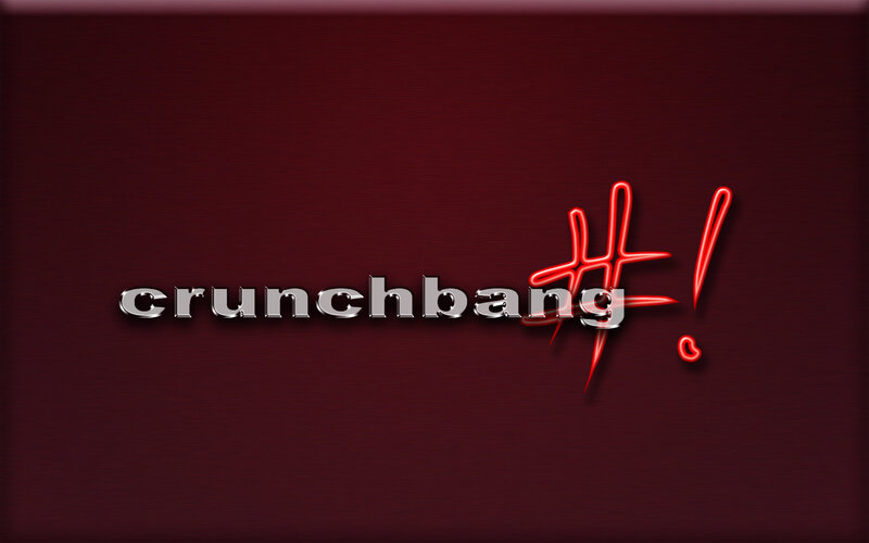 Crunchbang Logo — Red