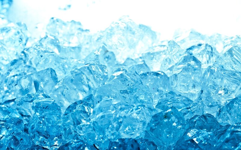 Crushed Ice Cubes
