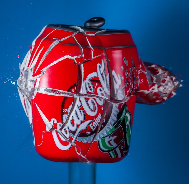 Crushed Soda Can