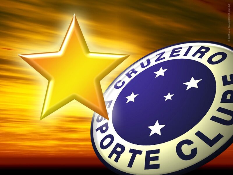 Cruzeiro Esporte Clube Logo — Yellow, Dramatic
