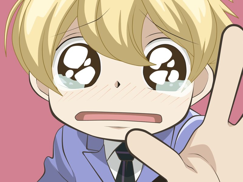 crying anime boy