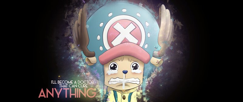 Crying Anime Character — Blue, Dramatic