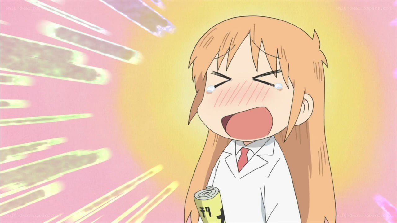 crying anime girl