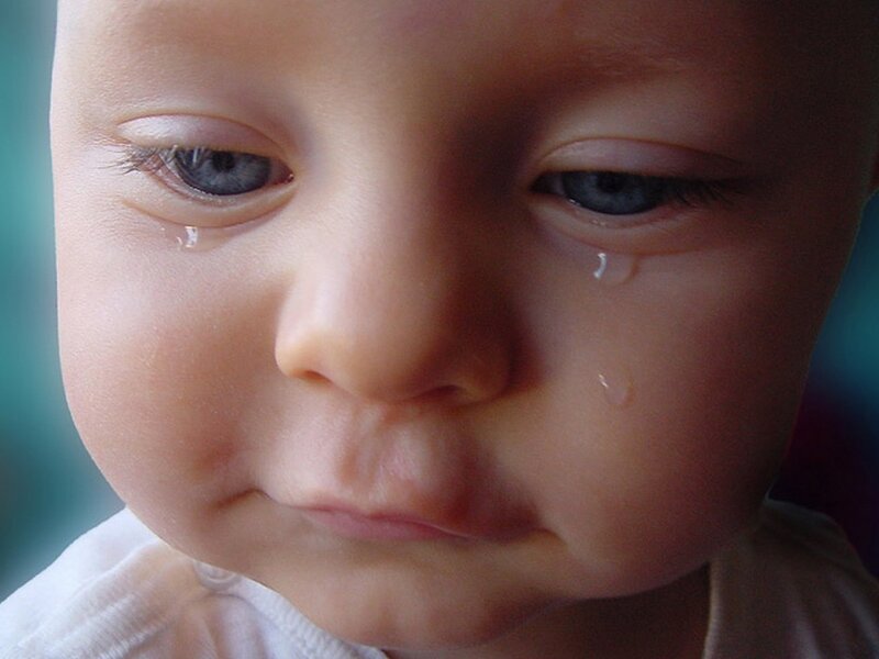 Crying Baby Face