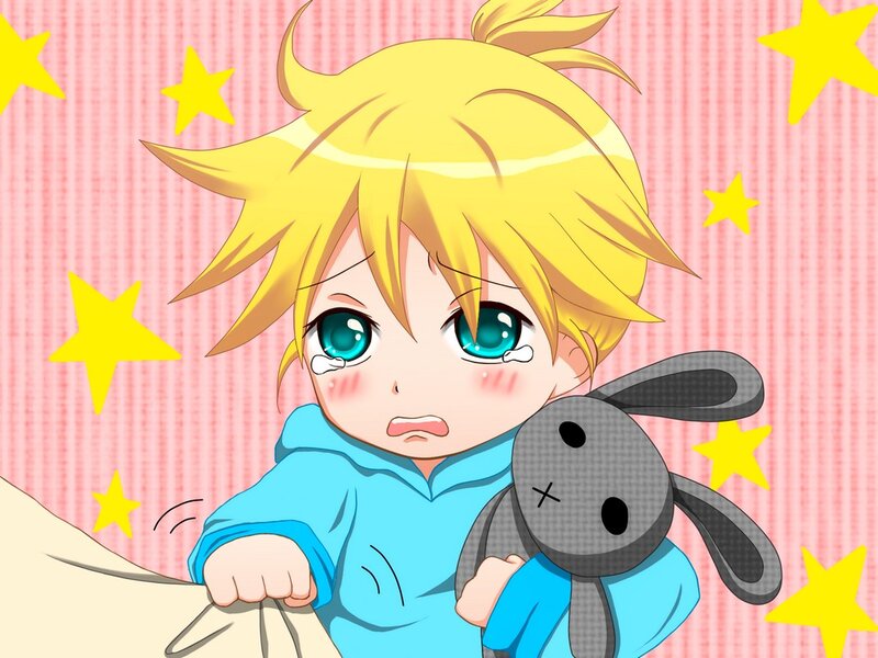 Crying Blonde Child