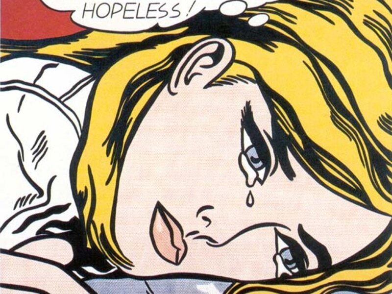 crying comic character