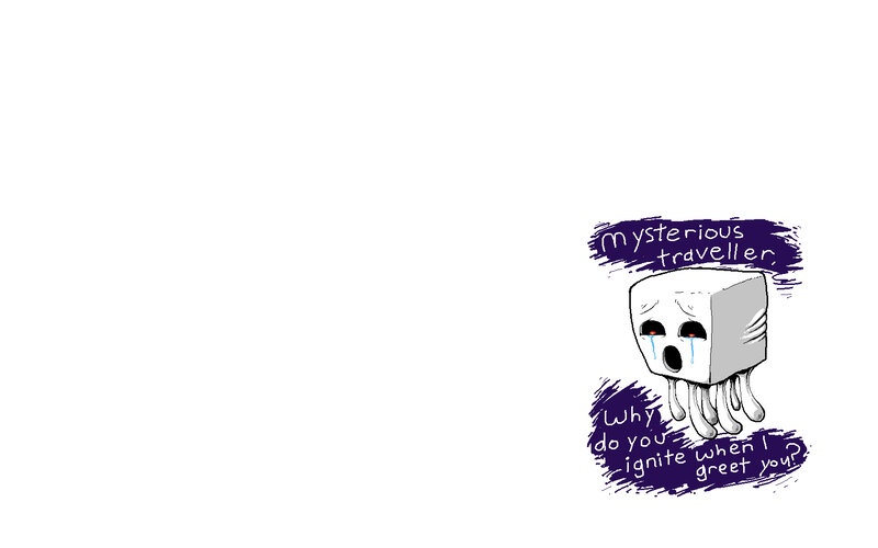 crying cube character