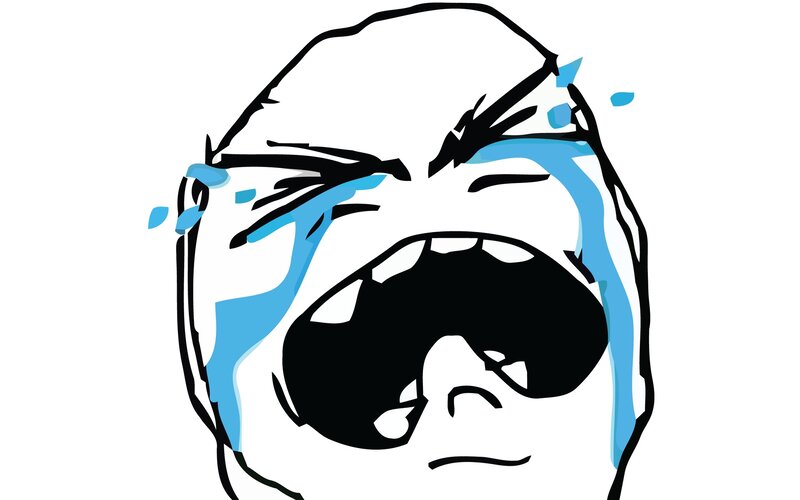 crying face meme