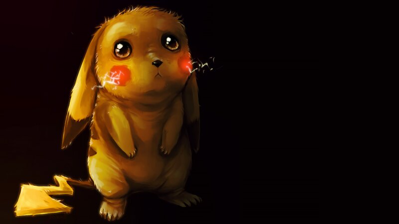 Crying Pikachu — Yellow, Dramatic