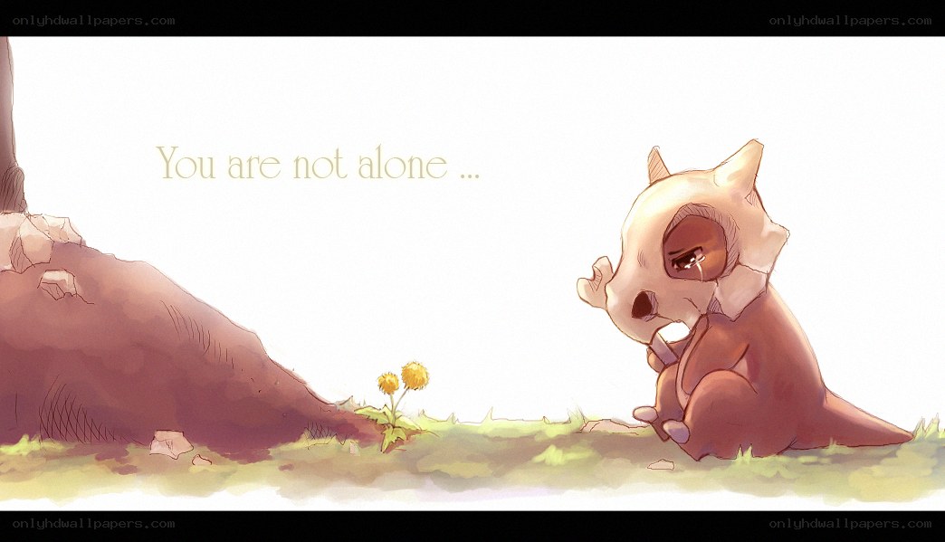 Crying Pokémon in a field